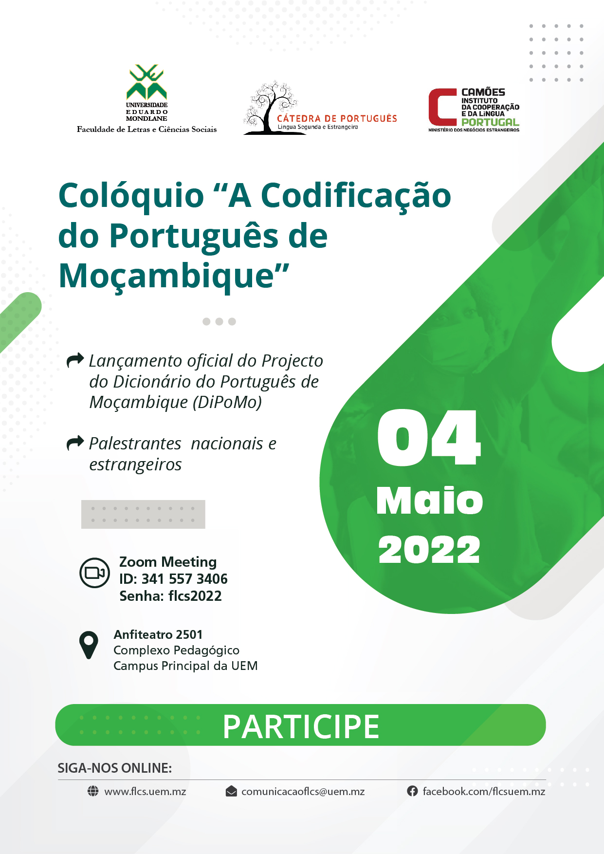 Colóquio A Codificação do Português de Moçambique